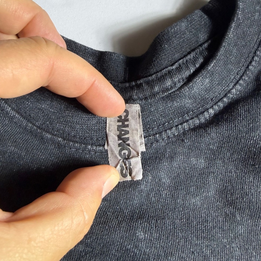 Changes Margarita Recipe Graphic Tee Shirt Black Mineral Wash Small NWOT - Picture 5 of 8